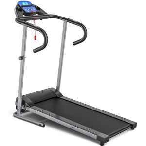 Costway 1100W Folding Treadmill Electric Support Motorized Power - Black