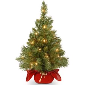 National Tree Company 24-in. Pre-Lit LED Majestic Fir Artificial Christmas Tree, Green