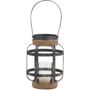 Stella & Eve Coastal Rope Lantern Candle Holder, Multicolor