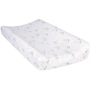 Trend Lab Unicorn Rainbow Deluxe Flannel Changing Pad Cover, Multicolor