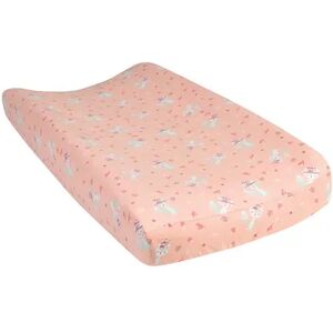 Trend Lab Fox & Flowers Deluxe Flannel Changing Pad Cover, Multicolor