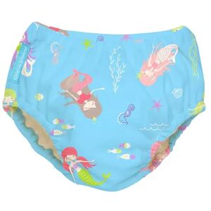 Charlie Banana Reusable Swim Diaper, Mermaid Tiffany, Medium