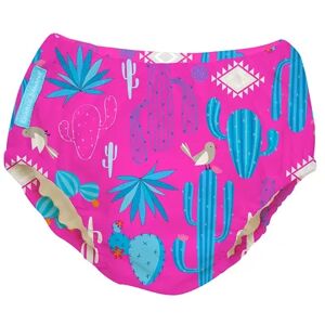 Charlie Banana Reusable Swim Diaper, Cactus Pink, Medium