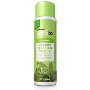 Yes To Tea Tree & Sage Oil Scalp Relief Shampoo, Size: 12 Oz, Multicolor