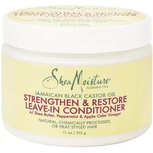 SheaMoisture Jamaican Black Castor Oil Strengthen & Restore Leave-In Conditioner, Size: 11.5 Oz, Multicolor