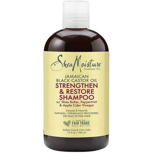 SheaMoisture Jamaican Black Castor Oil Strengthen & Restore Shampoo, Size: 13 Oz, Multicolor