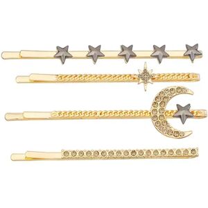 Simply Vera Vera Wang Bobby Pin Set of 4, Two Tone