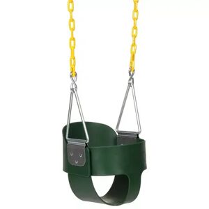 Eastern Jungle Gym Heavy Duty High Back Toddler Bucket Swing Set Seat, Green