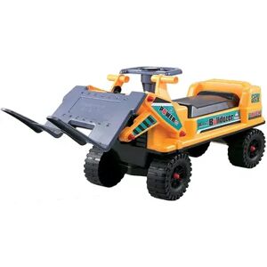 Kid Motorz FTF Tractor With Forklift Ride-On Vehicle, Yellow