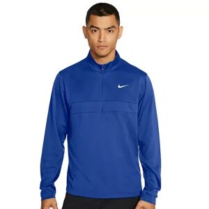 Nike Men's Nike Dri-FIT Half-Zip Golf Pullover, Size: Medium, Blue