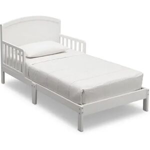 Delta Children Abby Wood Toddler Bed, White