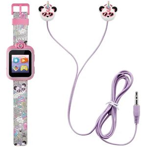 PlayZoom 2 Kids' Panda Smart Watch & Earbuds Set, Silver, Large