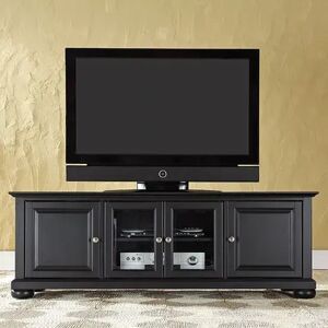 Crosley Furniture Alexandria Low Profile TV Stand, Black