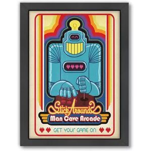 Americanflat Anderson Design Group ''Video Arcade'' Framed Wall Art, Multicolor