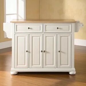 Crosley Furniture Alexandria Kitchen Island, White