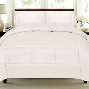 Sweet Home Collection Sweethome Collection Luxury Comforter & Sheet Set, White, Full