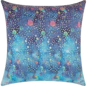 Mina Victory Watercolor Dots Multicolor Outdoor Throw Pillow, 20X20