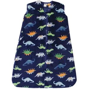 Hudson Baby Infant Boy Plush Sleeping Bag, Sack, Blanket, Dinosaurs, Infant Boy's, Size: 0-6 Months, Brt Blue