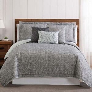 Style 212 Calista 6-piece Quilt Set, Grey, King