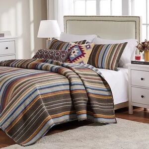 Greenland Home Fashions Durango Stripe Bedding Set, Multicolor, Twin