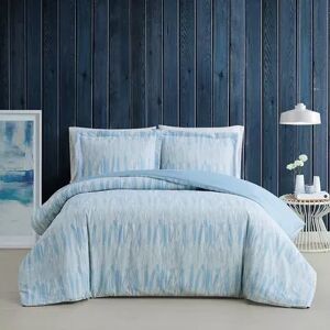 Brooklyn Loom Trevor Comforter Set with Shams, Blue, Twin XL