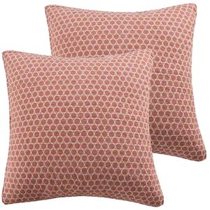 Levtex Home 2-pack Hazel Euro Sham Set, Orange