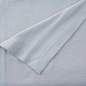 Vellux Sheet Blanket, Light Blue, Full/Queen