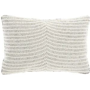 Mina Victory Luminescence Sweetheart Stripes Throw Pillow, Multicolor, 10X14