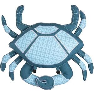 C&F Home Crab Shaped Throw Pillow, Blue