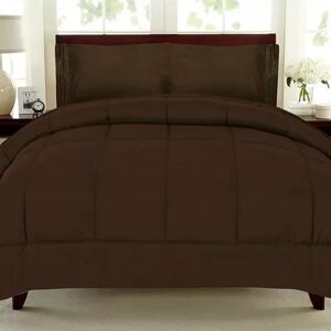Sweet Home Collection Sweethome Collection Luxury Comforter & Sheet Set, Brown, Queen