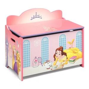 Delta Children Disney Princess Deluxe Toy Box by Delta Children, Blue