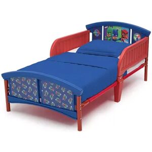 Delta Children PJ Masks Plastic Toddler Bed, Multicolor