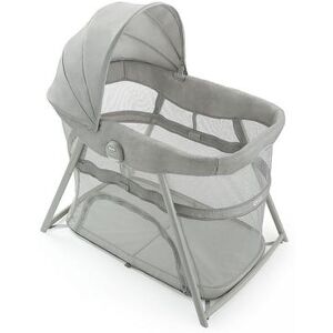 Graco DreamMore Modern Cottage Collection 3-in-1 Portable Bassinet & Travel Crib, Grey