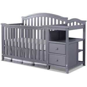 Sorelle Berkley Crib & Changer, Grey
