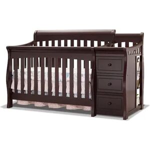 Sorelle Princeton Elite Crib & Changer, Brown Over