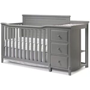 Sorelle Berkley Changer Panel Crib, Grey