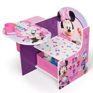 Disney s Minnie Mouse Chair Desk With Storage Bin by Delta Children, Multicolor