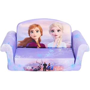 Marshmallow Furniture 2-in-1 Flip Open Couch Bed Furniture, Disney's Frozen 2, Multicolor