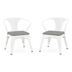 Delta Children Bistro 2-Piece Chair Set, White