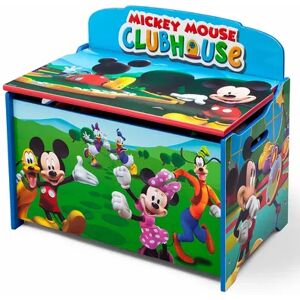 Disney s Mickey Mouse Deluxe Toy Box by Delta Children, Multicolor