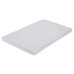 LA Baby Fitted Portable / Mini Crib Sheet, White