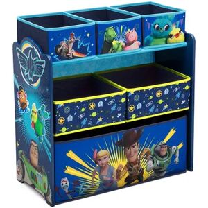 Disney Pixar's Toy Story 4 Design and Store Toy Organizer by Delta Children, Blue