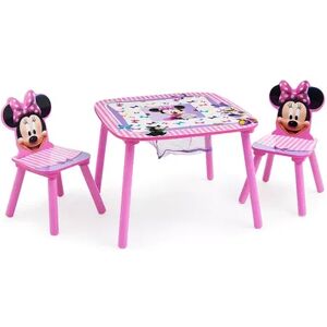 Delta Children Disney's Minnie Mouse Table and Chair Set with Storage by Delta Children, Pink