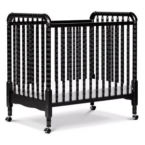 DaVinci Jenny Lind 3-in-1 Convertible Mini Crib, Black