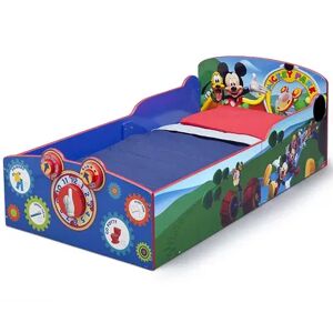 Disney s Mickey Mouse Interactive Wood Toddler Bed by Delta Children, Multicolor