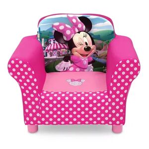 Disney s Minnie Mouse Upholstered Chair by Delta Children, Multicolor