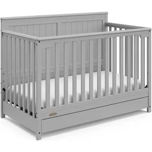 Storkcraft Graco Hadley Convertible Crib, Grey