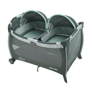 Graco Pack 'n Play Playard with Twins Bassinet-- Oskar, Multicolor