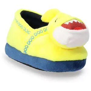 Baby Shark 3D Baby Shark Head Toddler Slippers, Toddler Boy's, Size: 11, Yellow