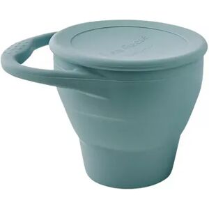 Pretty Please Teethers Collapsible Snack Cup, Grey